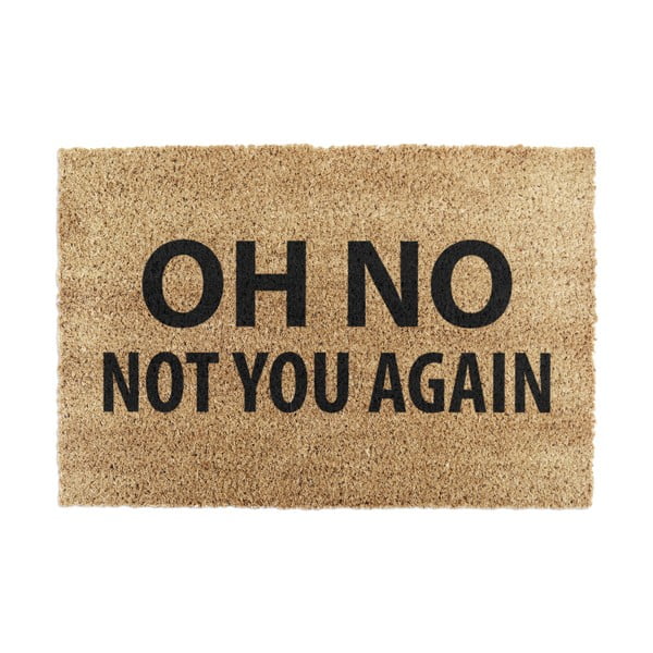 Wycieraczka z włókna kokosowego 40x60 cm Not You Again – Artsy Doormats