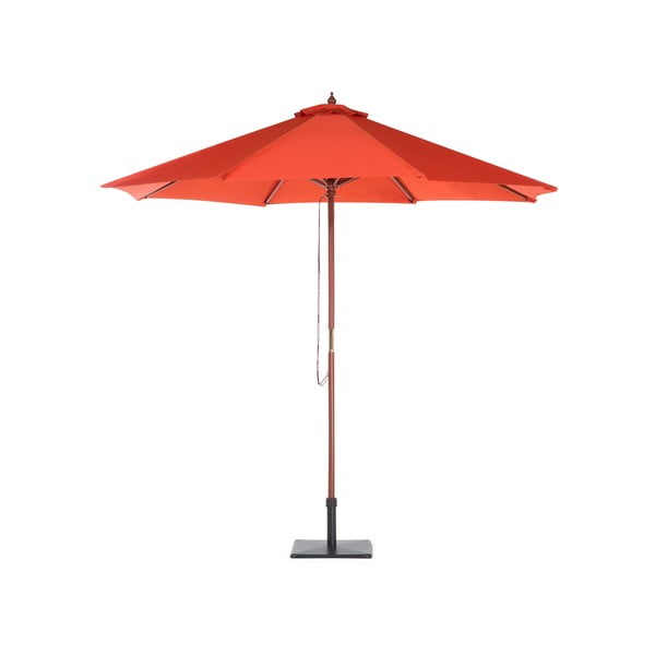 Czerwony parasol ogrodowy Monobeli Valencia