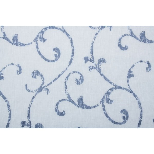 Biało-niebieska firanka 300x260 cm Fiesta – Mendola Fabrics-image-4