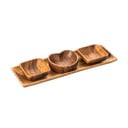 Miski do serwowania z tacą Kora – Premier Housewares 