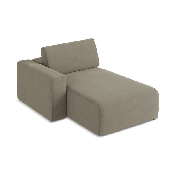 Jasnobrązowy moduł sofy (lewostronny) Kalea – Makamii-image-3