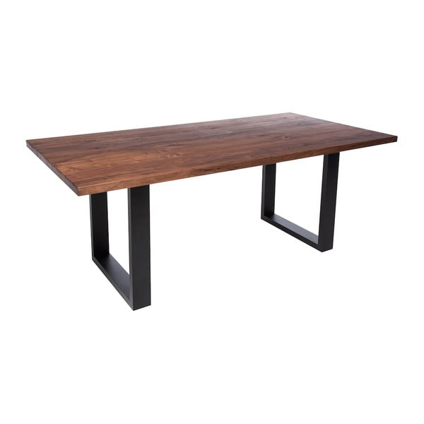 Stół do jadalni z drewna orzecha czarnego Fornestas Fargo Alinas, długość 200 cm