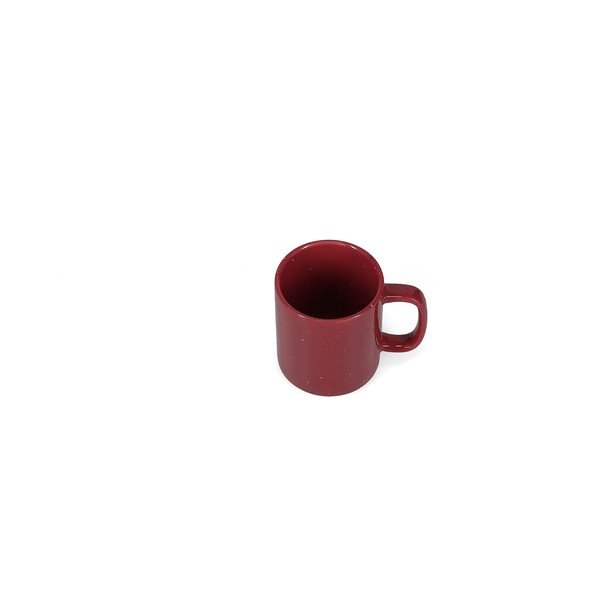 Bordowy porcelanowy kubek 330 ml Fika – ONA-image-2