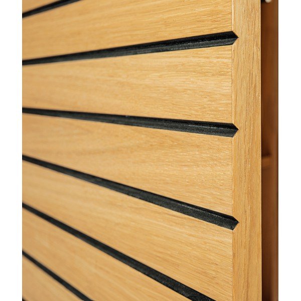 Komoda w dekorze drewna dębowego Woodman Stripe Oak-image-1