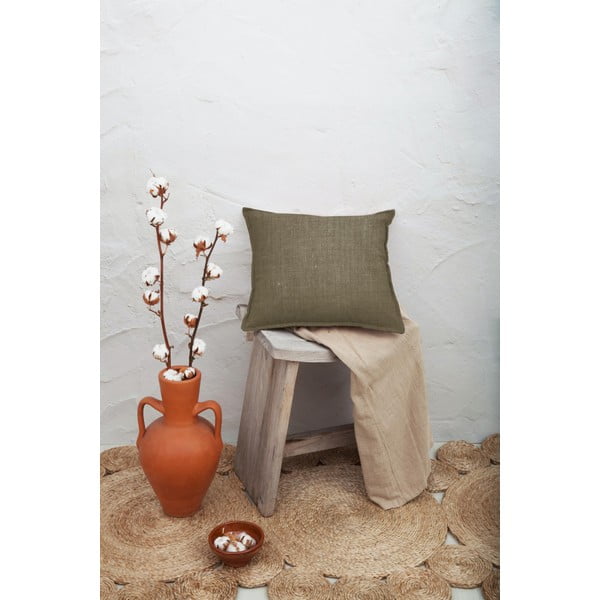 Brązowa poduszka Really Nice Things, 45x45 cm-image-1