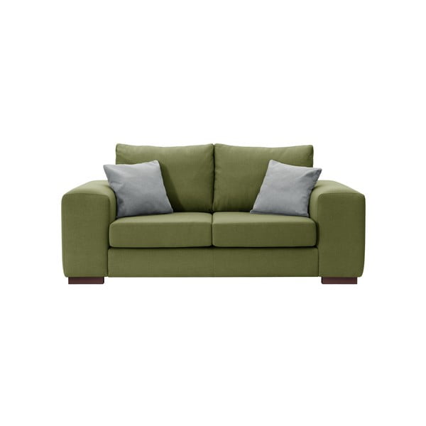 Zielona sofa 2-osobowa Rodier Caban