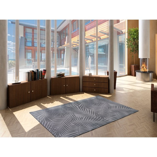 Szary dywan zewnętrzny Universal Palm, 160x230 cm-image-1