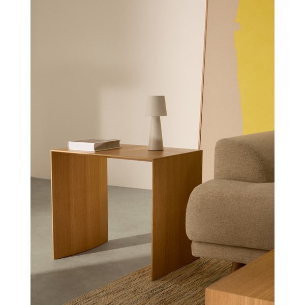 Stolik w dekorze dębu 40x55 cm Litto – Kave Home-image-2