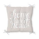 Poduszka na krzesło z domieszką bawełny Minimalist Cushion Covers Home Sweet Home, 36x36 cm