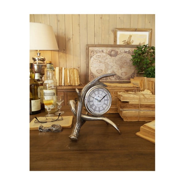 Zegar stołowy Orchidea Milano St. Moritz, wys. 23 cm