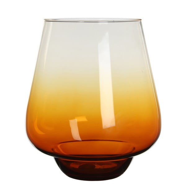 Świecznik/wazon Nolan Ochre, 25 cm