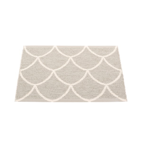 Kremowy dywan odpowiedni na zewnątrz 70x50 cm Kotte Linen – Pappelina