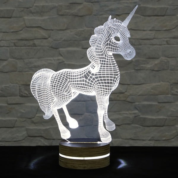 Lampa 3D stołowa Unicorn