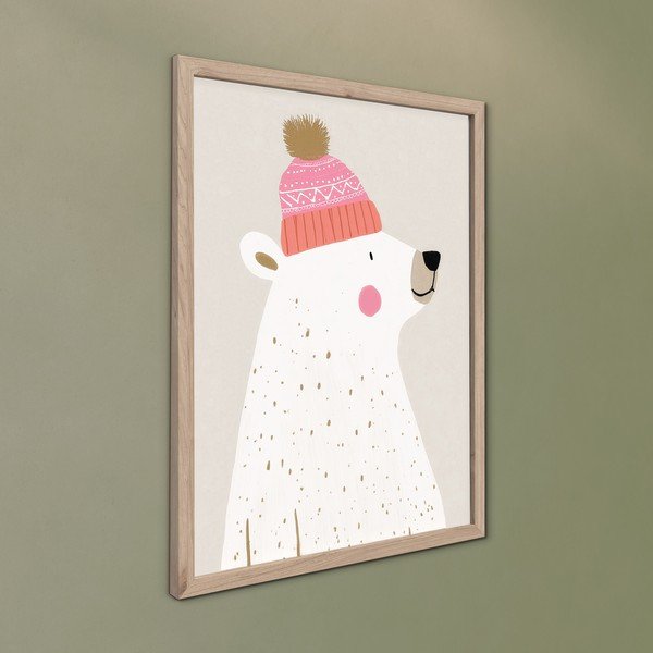 Obrazek dziecięcy 30x40 cm White Bear – Styler-image-3