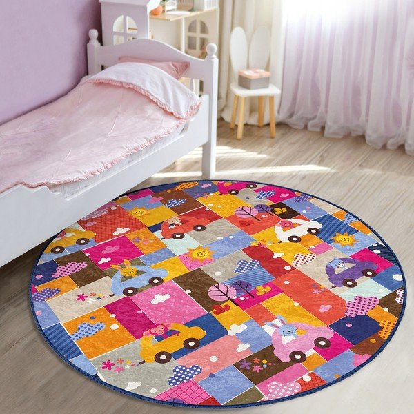 Dywan dziecięcy ø 120 cm Comfort – Mila Home-image-1