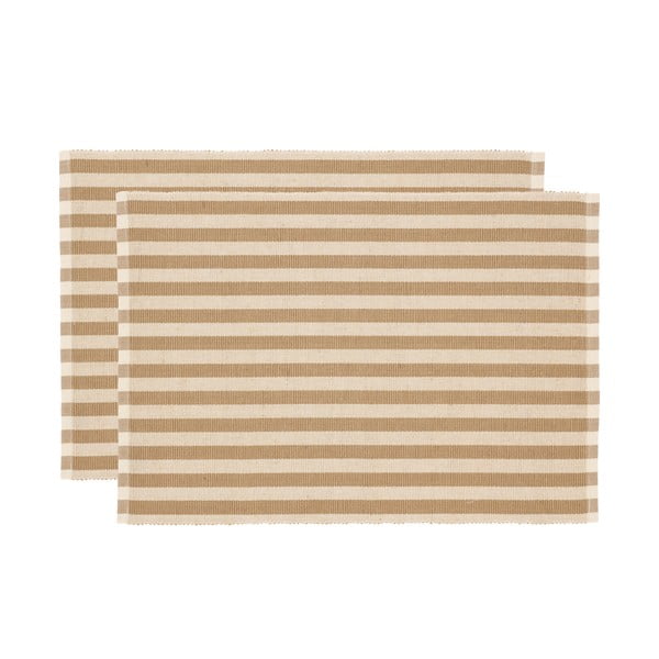 Tekstylne maty stołowe zestaw 2 szt. 33x48 cm Statement Stripe – Södahl