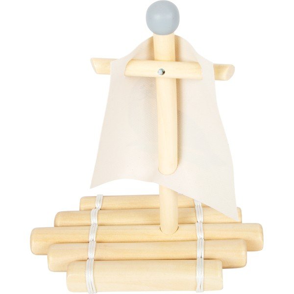 Dziecięca drewniana zabawka do wody Legler Raft-image-2