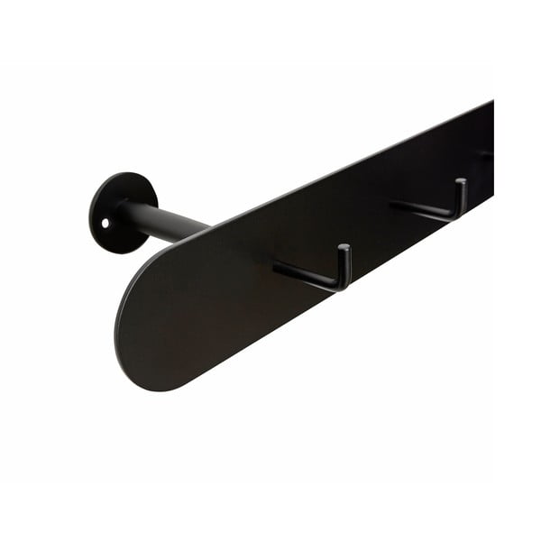 Czarny metalowy wieszak ścienny Hack – Hübsch-image-3