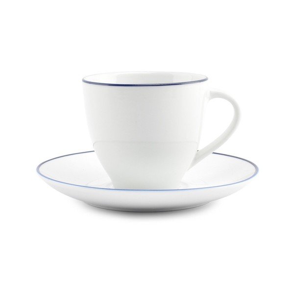 Biały porcelanowy spodek ø 14,5 cm Basic White – BonBistro-image-1