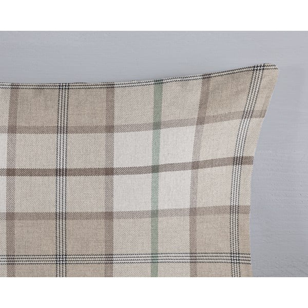 Jasnobrązowa flanelowa pościel jednoosobowa 140x220 cm Bernardus – Good Morning-image-2