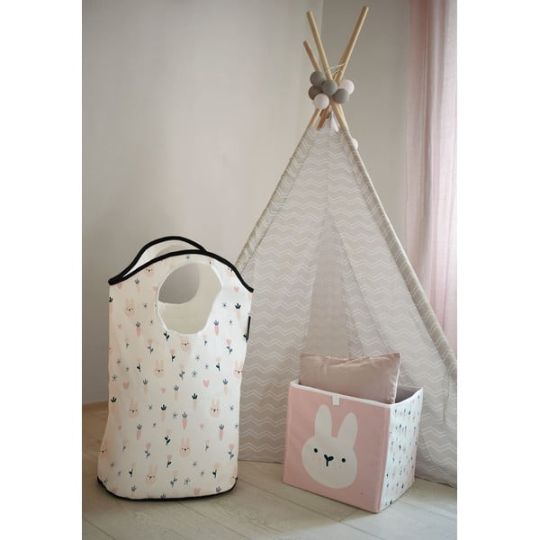 Materiałowy dziecięcy pojemnik do przechowywania Sweet Bunnies – Butter Kings-image-1