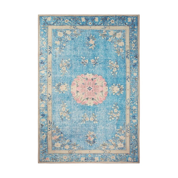 Niebieski dywan 170x120 cm – Ragami
