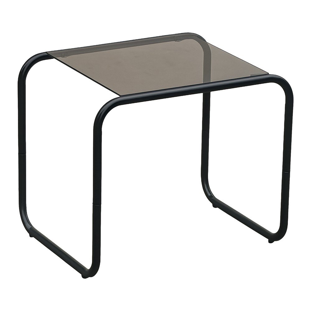 Stolik ze szklanym blatem 40x50 cm Ventana – Leitmotiv
