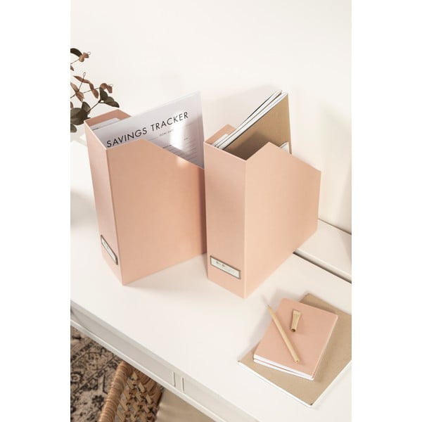 Kartonowe organizery na dokumenty zestaw 2 szt. Viola – Bigso Box of Sweden-image-3
