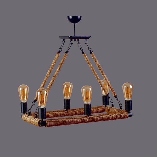 Lampa wisząca Kubra, 6 żarówek-image-1