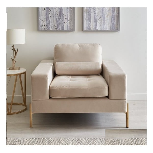 Beżowy fotel Versailles – Ropez-image-1