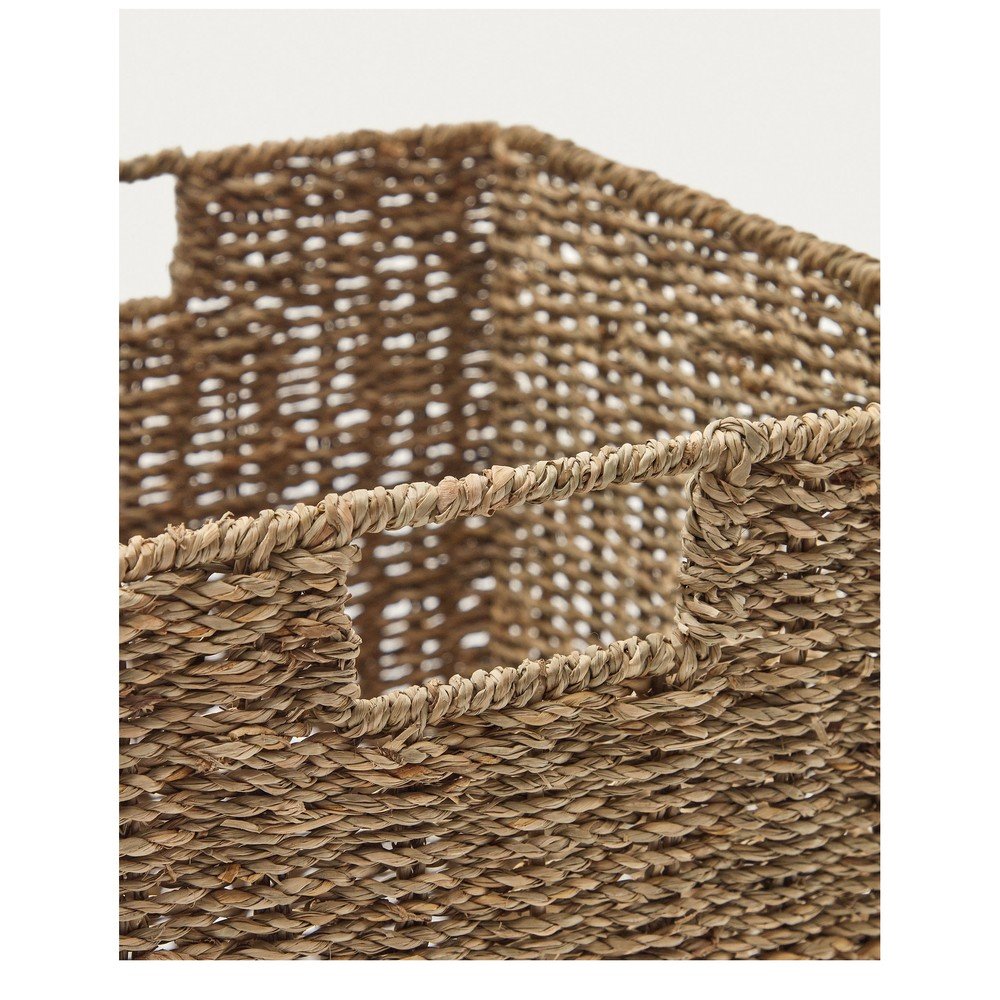 Koszyki zestaw 2 szt. do regału z trawy morskiej 32x27x22 cm Tossa – Kave Home (zdjęcie 6)