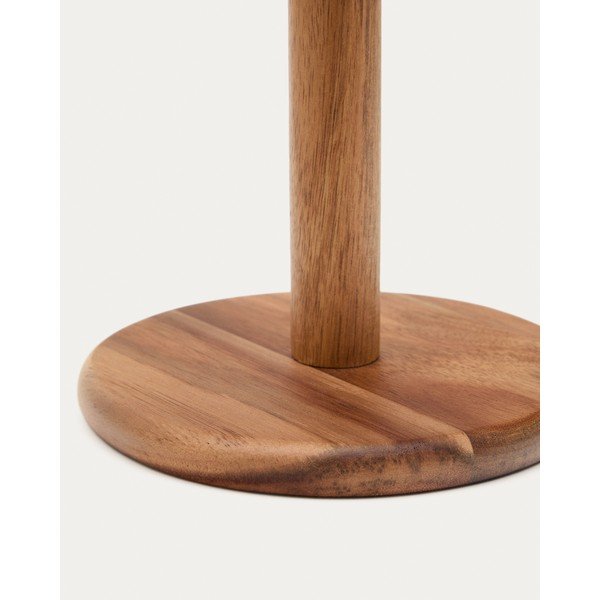 Drewniany stojak na ręczniki papierowe w naturalnym kolorze ø 15 cm Nukha – Kave Home-image-2