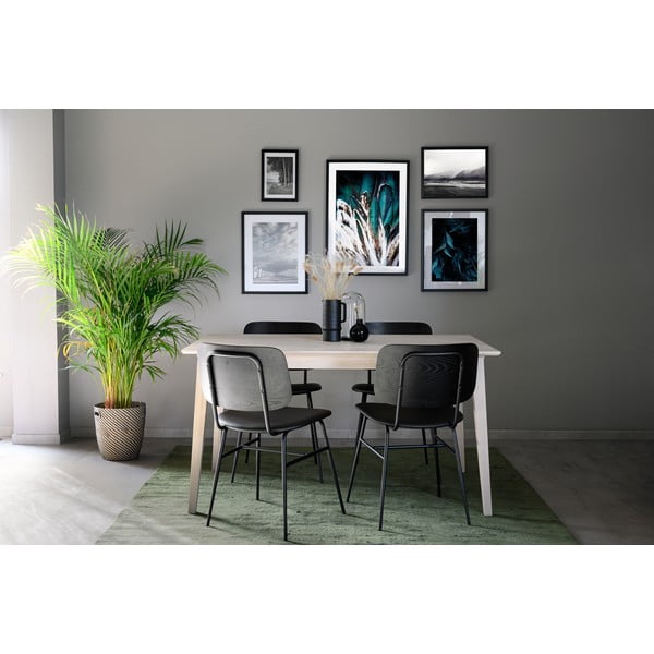 Lakierowany matowy stół z drewna dębowego Rowico Mimi, 140 x 90 cm-image-2