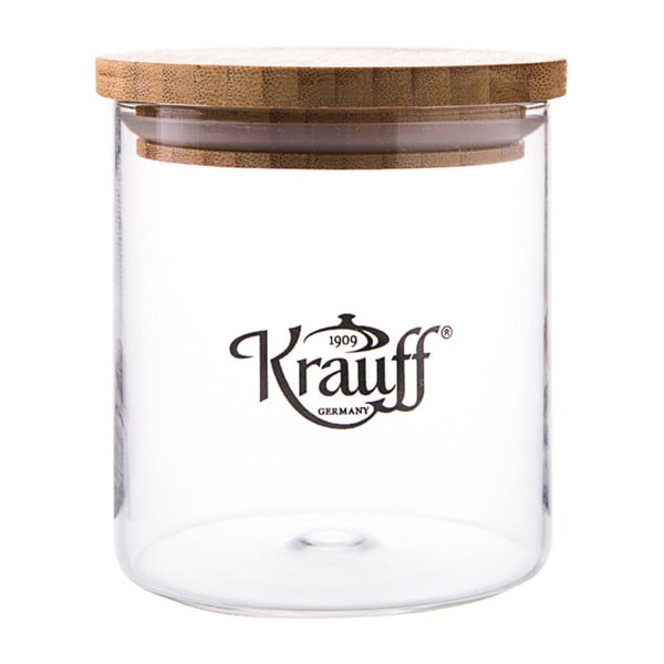 Pojemnik szklany Krauff Glass, 12,5 cm