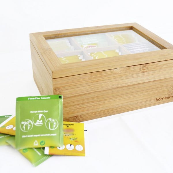 Bambusowe pudełko na herbaty Bambum Misto-image-2