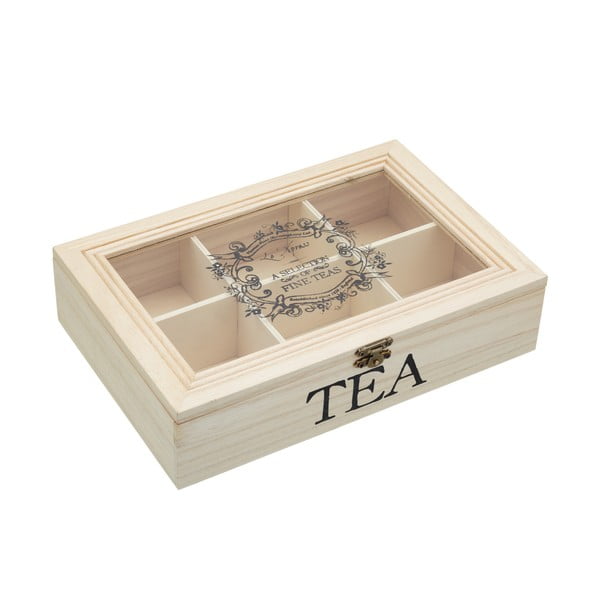 Drewniane pudełko na herbatę LeXpress