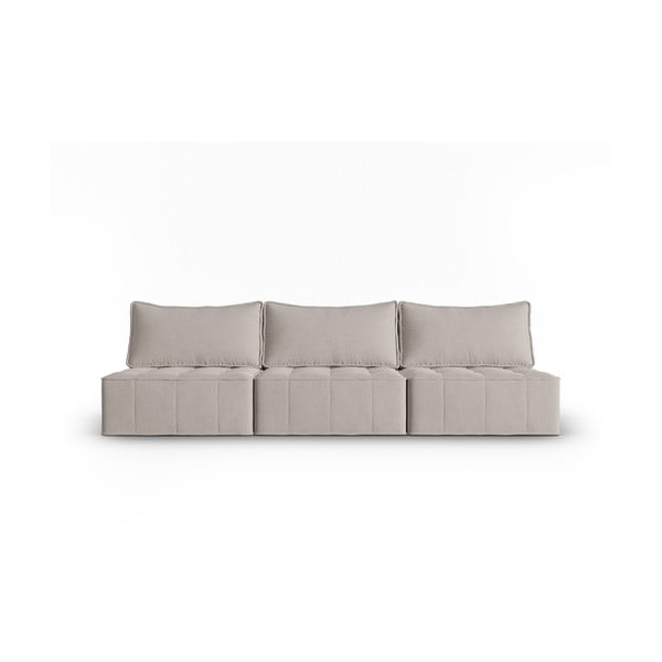 Jasnoszara sofa 240 cm Mike – Micadoni Home