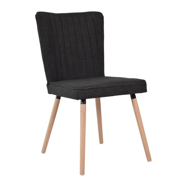 Czarne krzesło RGE Nils