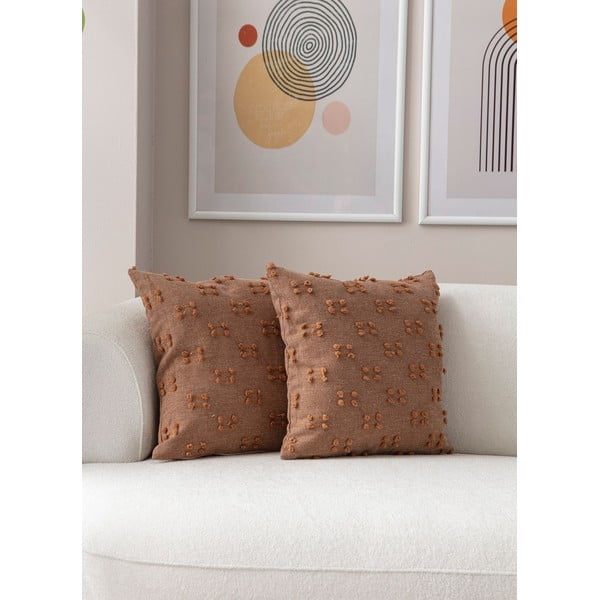 Poszewki na poduszki zestaw 2 szt. 43x43 cm Tuffet – Mioli Decor-image-3