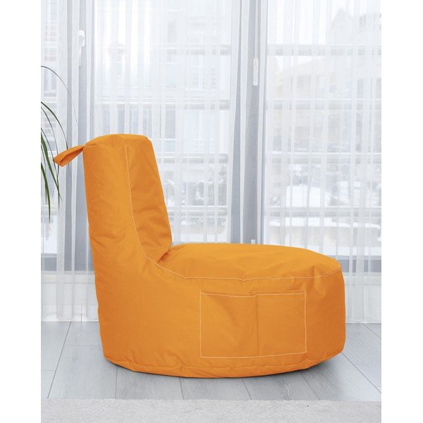 Pomarańczowy worek do siedzenia EVA Sport – Floriane Garden-image-2