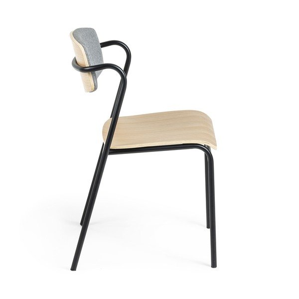 Krzesło do jadalni w dekorze drewna dębowego Kave Home Zaha-image-2