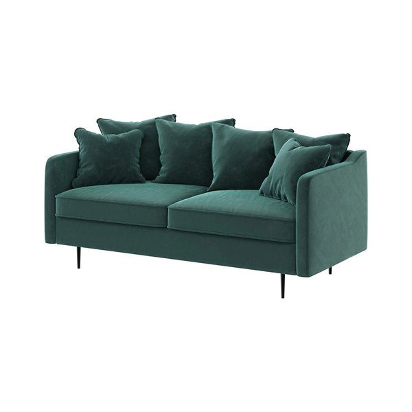Ciemnoturkusowa aksamitna sofa Ghado Esme, 176 cm-image-2