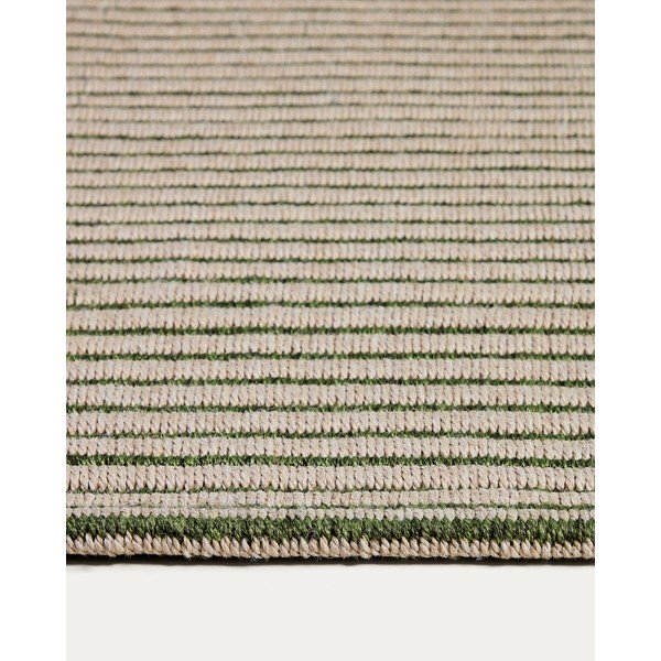 Zielony/beżowy dywan odpowiedni na zewnątrz 160x230 cm Ardelia – Kave Home-image-2