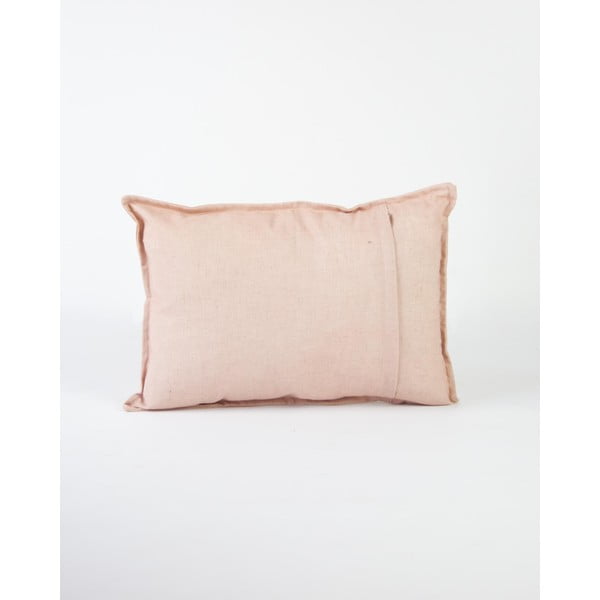 Różowa poduszka dekoracyjna Really Nice Things Lino Moss, 35x50 cm