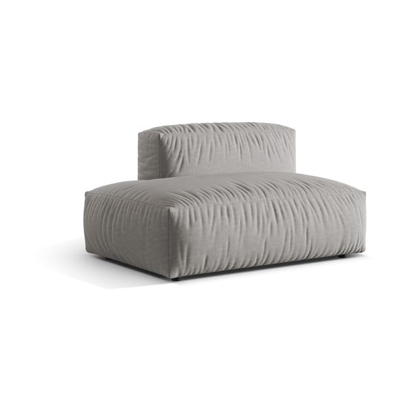 Ciemnoniebieski aksamitny moduł sofy (lewostronny) Martina – Micadoni -image-1