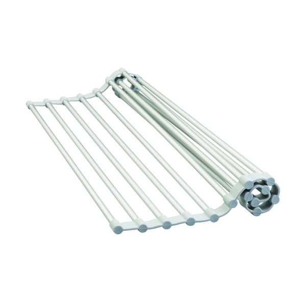 Srebrny aluminiowy ociekacz na zlew Metro – iDesign-image-2