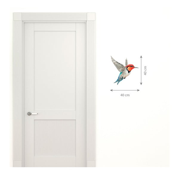 Naklejka Ambiance Origami Colibri-image-2