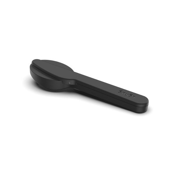 Sztućce podróżne ze stali nierdzewnej w czarno-srebrnym kolorze staw 3 szt. To Go – Lékué-image-4