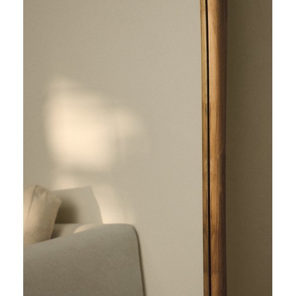 Lustro z drewnianą ramą ścienne 94,5x192 cm Alura – Kave Home-image-2