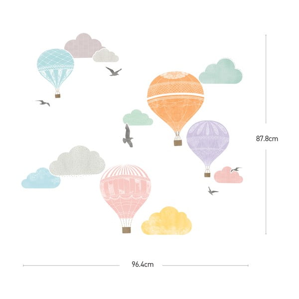 Zestaw naklejek Ambiance Montgolfier-image-3